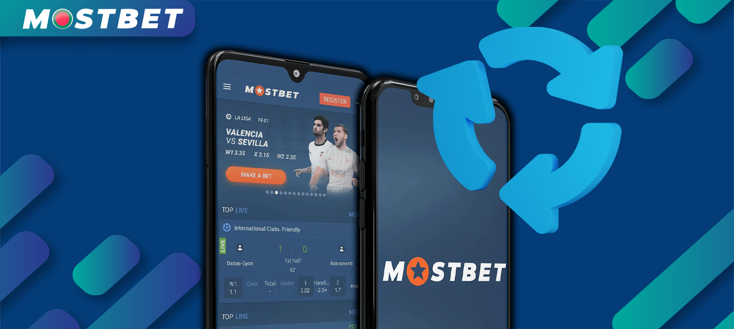 Mostbet অ্যাপ্লিকেশন সর্বশেষ সংস্করণ আপডেট করা যেতে পারে